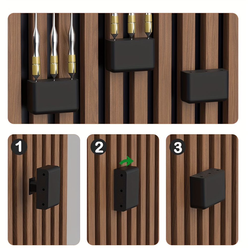 Gaming Accessories Rack - 1 Buah Rak Dart Tanpa Pengeboran