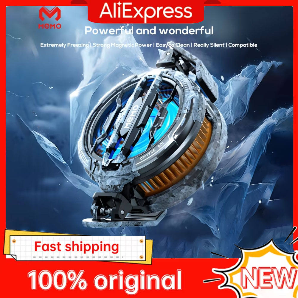 Gaming Accessories For Your Phone - Pendingin Ponsel Magnetik MEMO CX07, Kipas