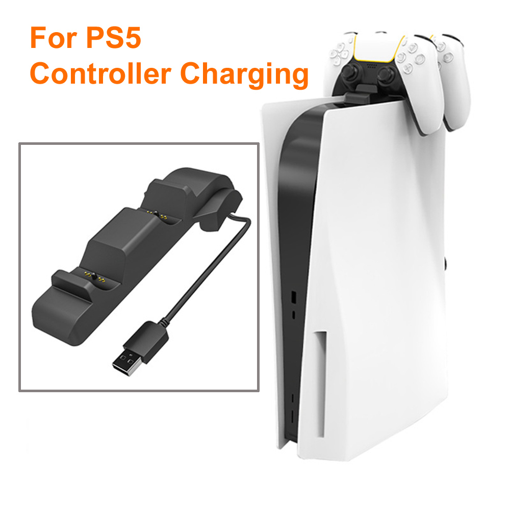 Gaming Zone Accessories - Pengisi daya kontroler PS5 Gamepad stasiun