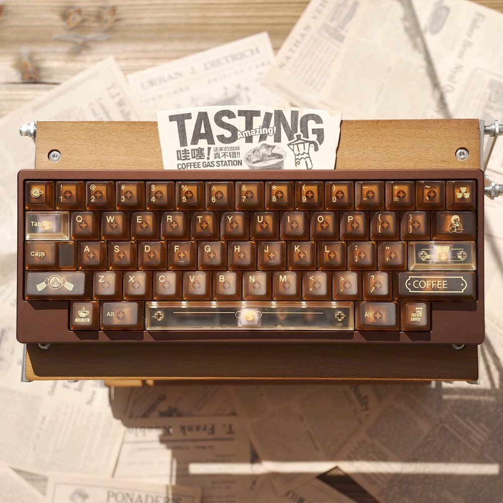 Gaming Accessories Shop - Set Keycap Kustom TapTempo Coffee Shop