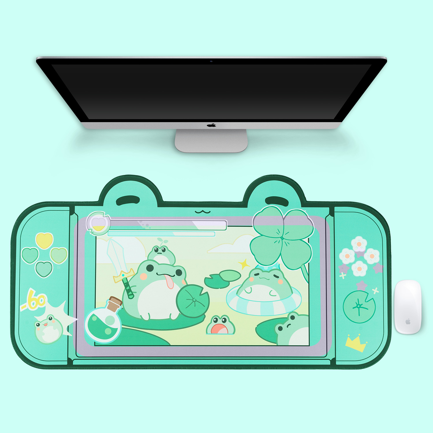 Gaming Accessories For Desk - Ekstra Besar Alas Mouse Gaming Lucu