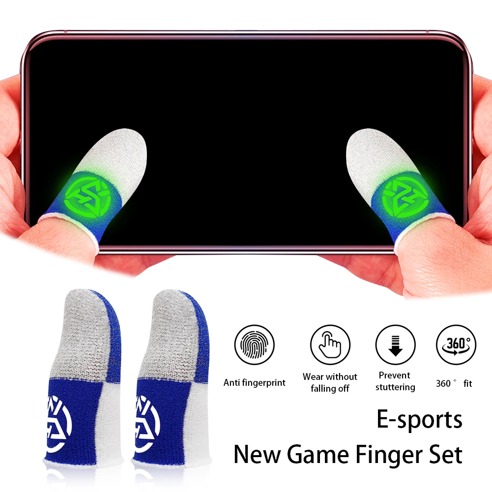 Gaming Accessories For Your Phone - Sarung jari Bermain ponsel, 1 Pasang