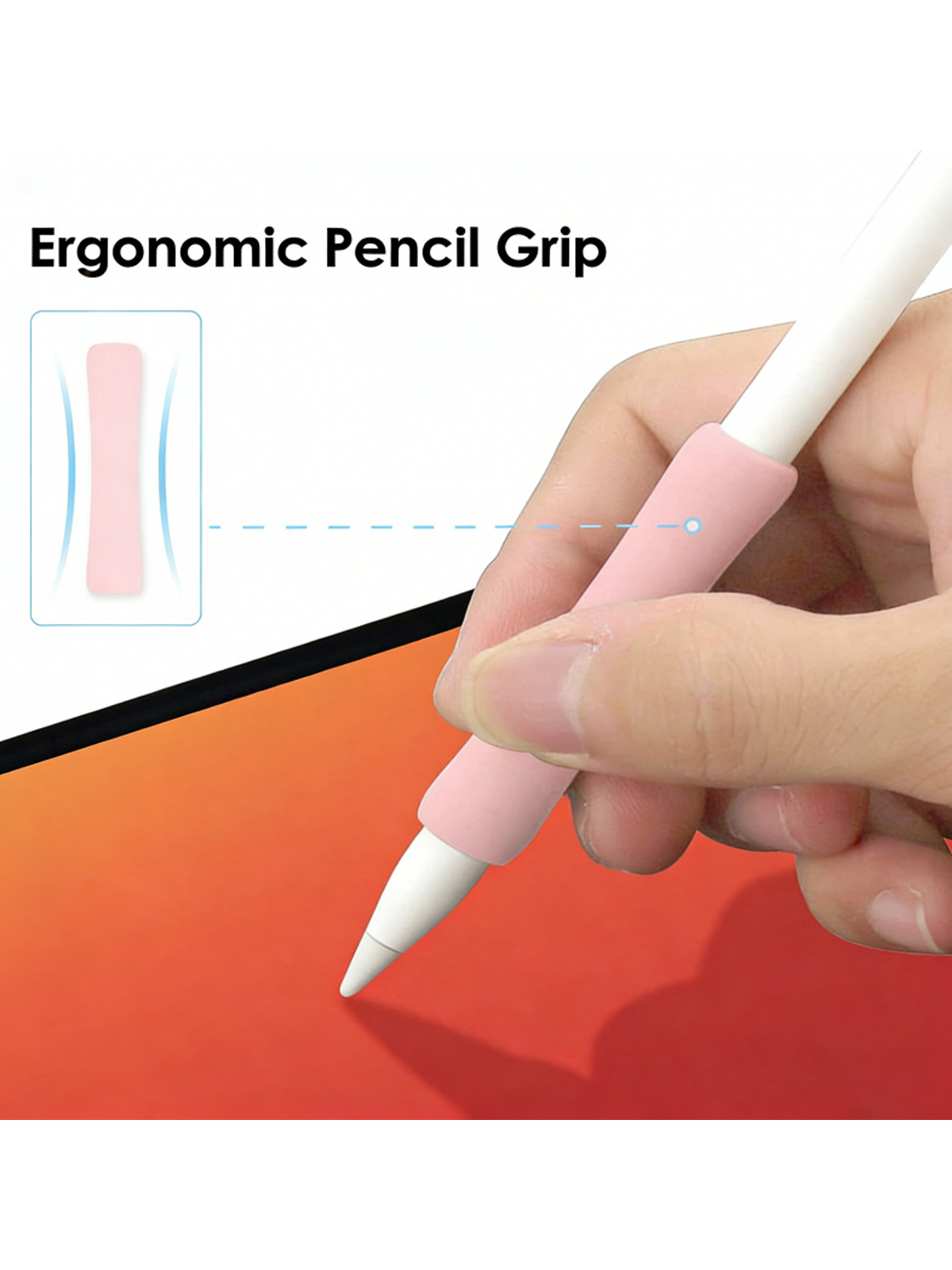 Controller Grip Cover - Cocok untuk Apple Pencil, Sarung dan
