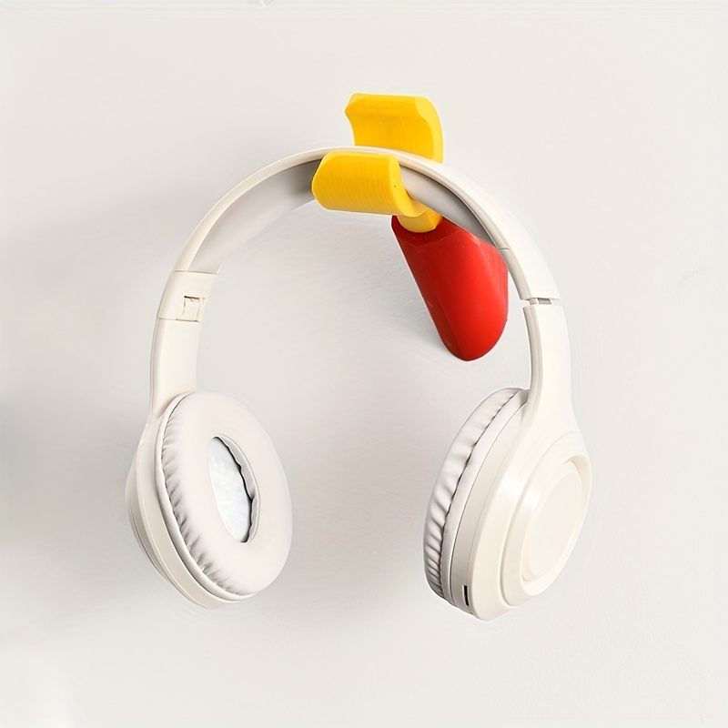 Gaming Accessories Wall Mount - Penjepit Headphone Bentuk Paruh Bebek Lucu,