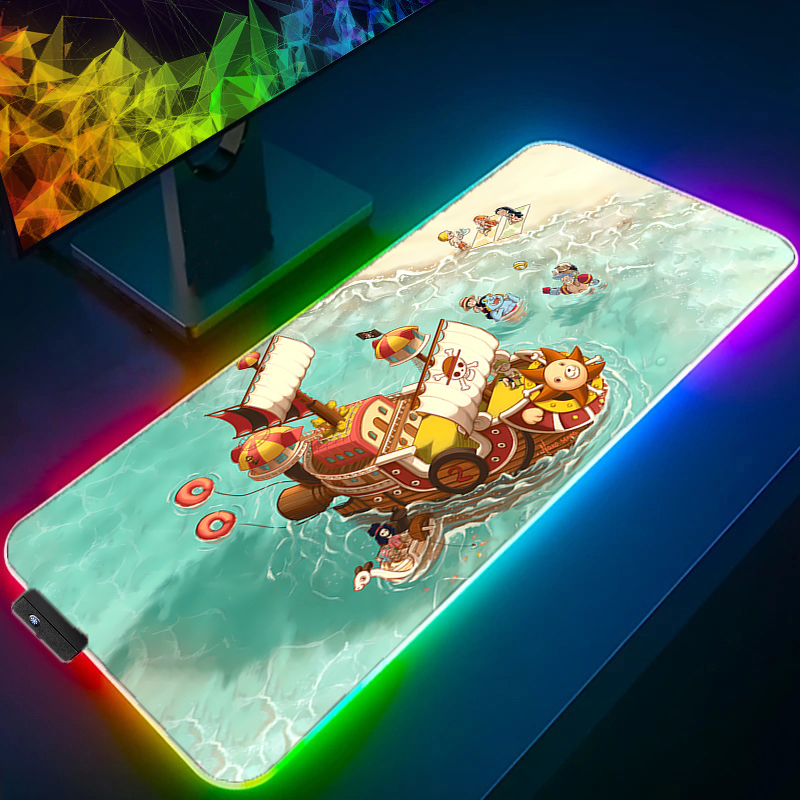 RGB LED Mouse Pad Meja Kantor  - Gaming Accessories Tablet ulasan dan harga
