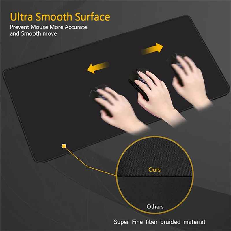 RGB LED Mouse Pad Meja Kantor  - Gaming Accessories Tablet ulasan dan harga