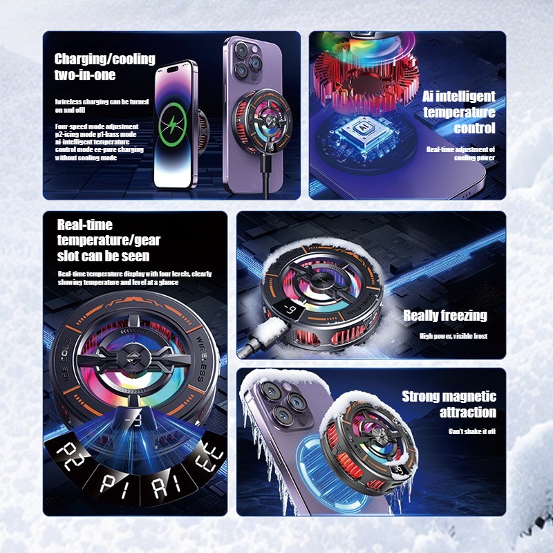 K28 Pendingin Ponsel Semikondu - Gaming Zone Accessories ulasan dan harga