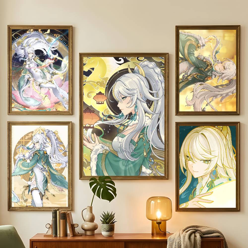 Poster Game Wuthering Waves Zi - Gaming Accessories For Bedroom ulasan dan harga