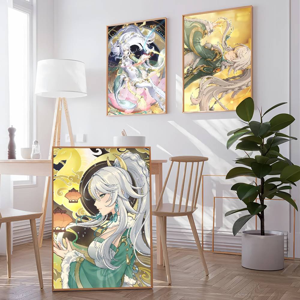 Poster Game Wuthering Waves Zi - Gaming Accessories For Bedroom ulasan dan harga