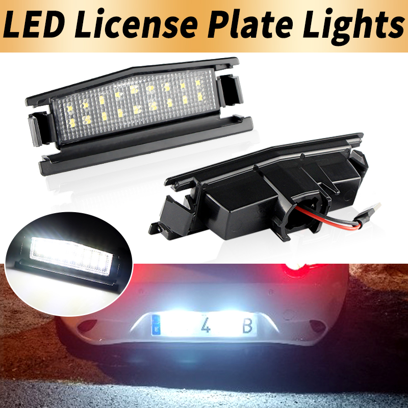 2 Buah Lampu Pelat Nomor LED P - Gaming Equipment Accessories ulasan dan harga