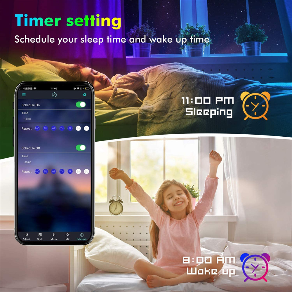 RGB5050 Lampu Latar LED TV Kon - Gaming Accessories For Bedroom ulasan dan harga