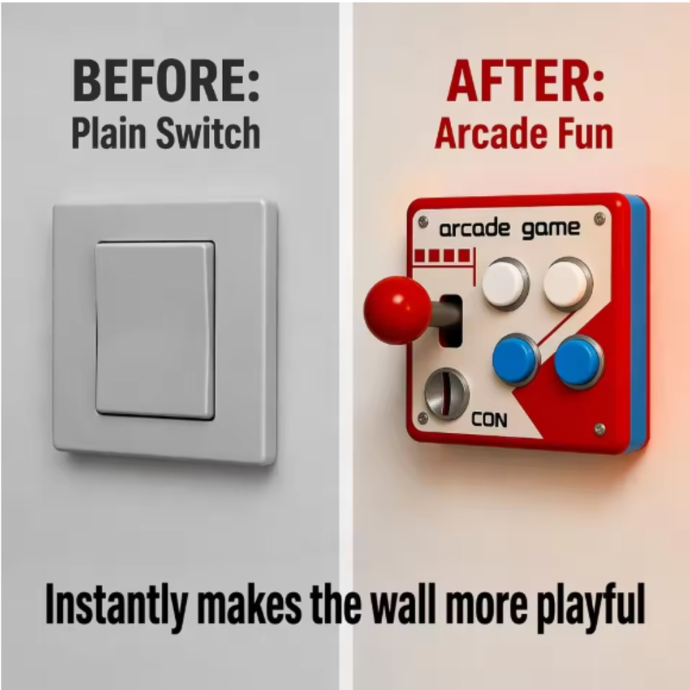 Penutup Pelat Sakelar Joystick - Gaming Accessories For Bedroom ulasan dan harga