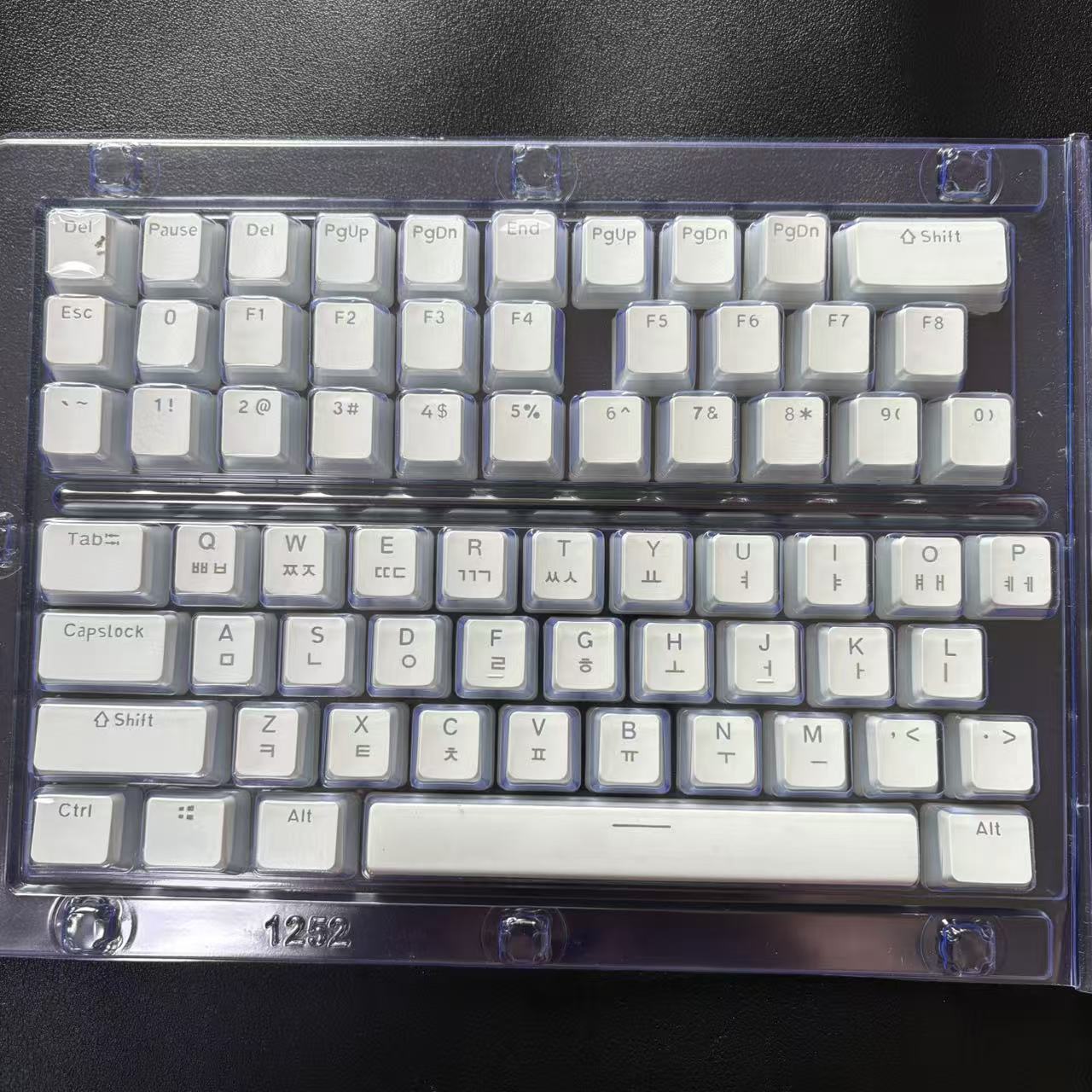 Hangul Keycap tata letak Korea - Gaming Set Accessories ulasan dan harga