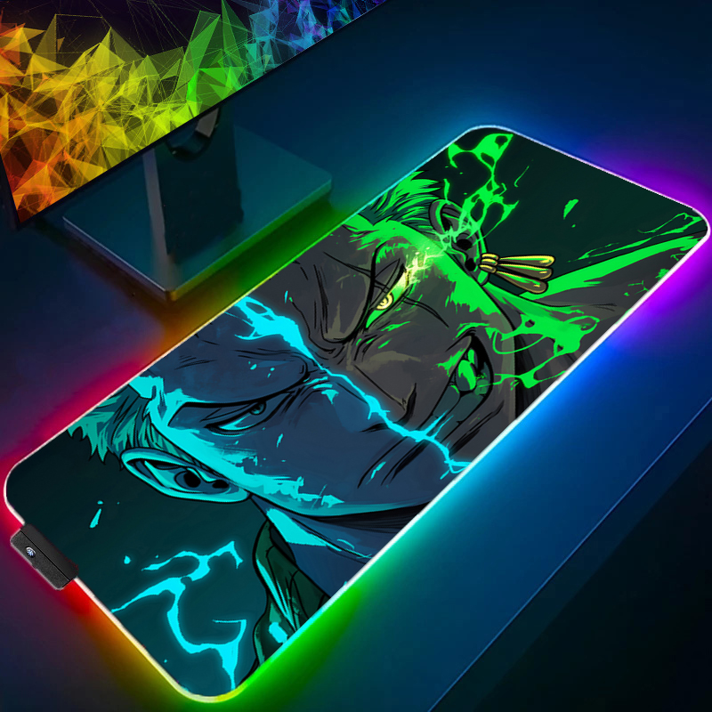 ONE PIECE Zoro Mouse Pad RGB A - Gaming Accessories Tablet ulasan dan harga