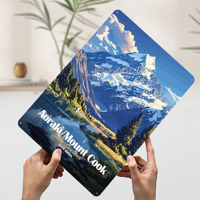 Aoraki/Mount Cook Dekorasi Rua - Gaming Accessories Wall Mount ulasan dan harga