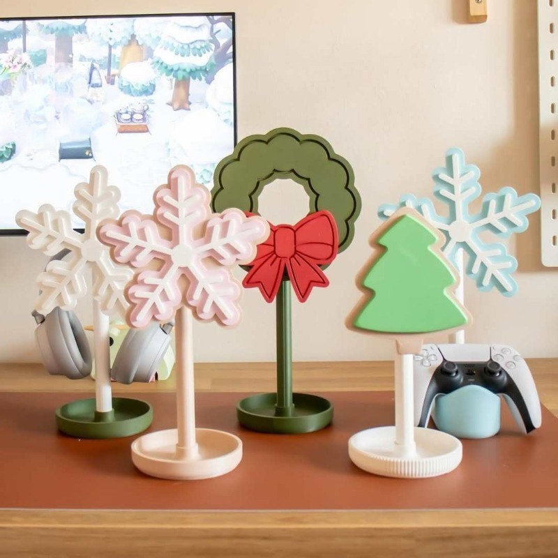 Penyangga Headphone Snowflake  - Gaming Accessories Rack ulasan dan harga