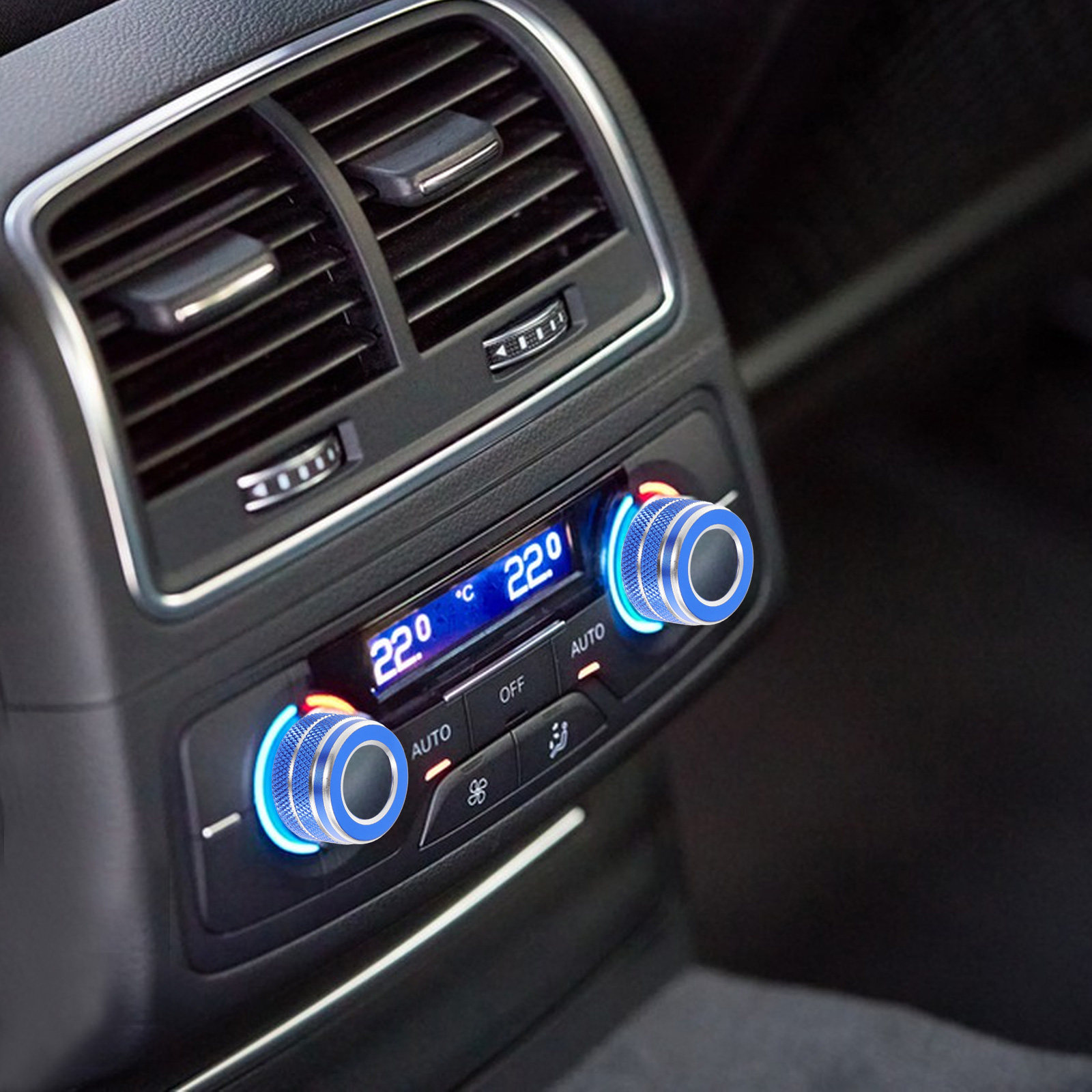 2 Buah Cincin Penutup Kenop AC - Controller Grip Cover ulasan dan harga