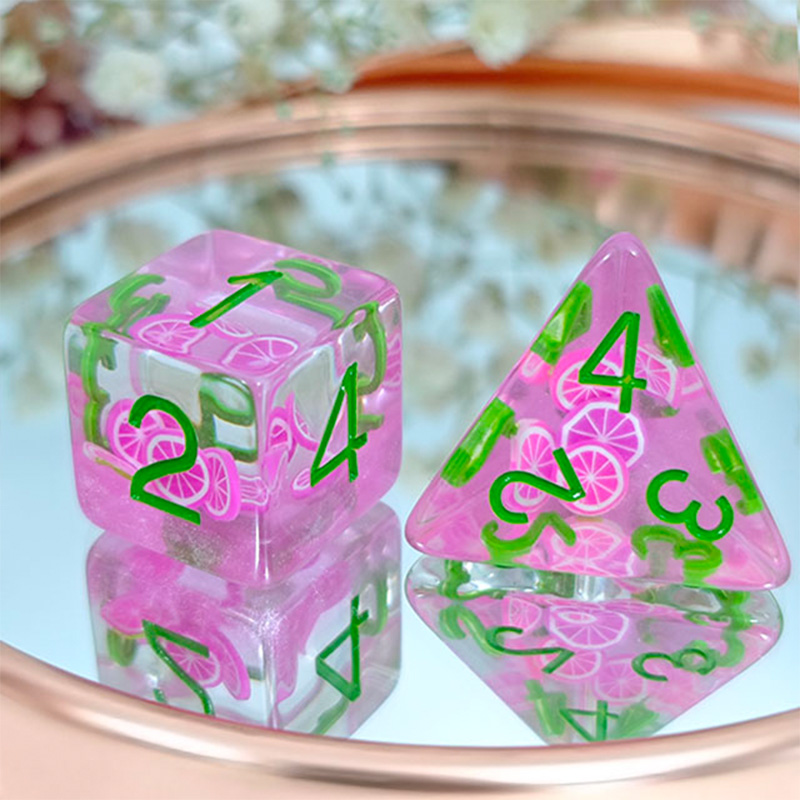 7 buah/set dadu papan permaina - Gaming Set Accessories ulasan dan harga