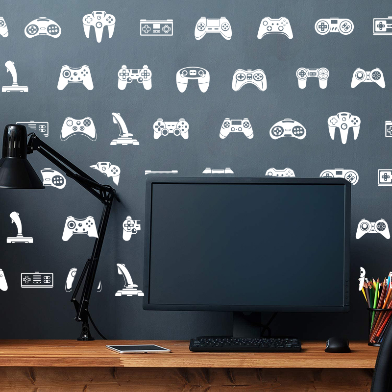 39 Buah Stiker Dinding Stiker  - Gaming Accessories For Bedroom ulasan dan harga