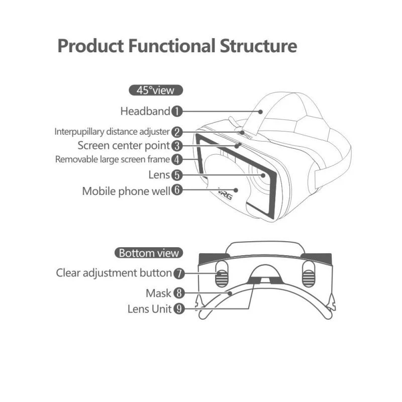 VRG Pro Kacamata Realitas Virt - Gaming Accessories For Your Phone ulasan dan harga