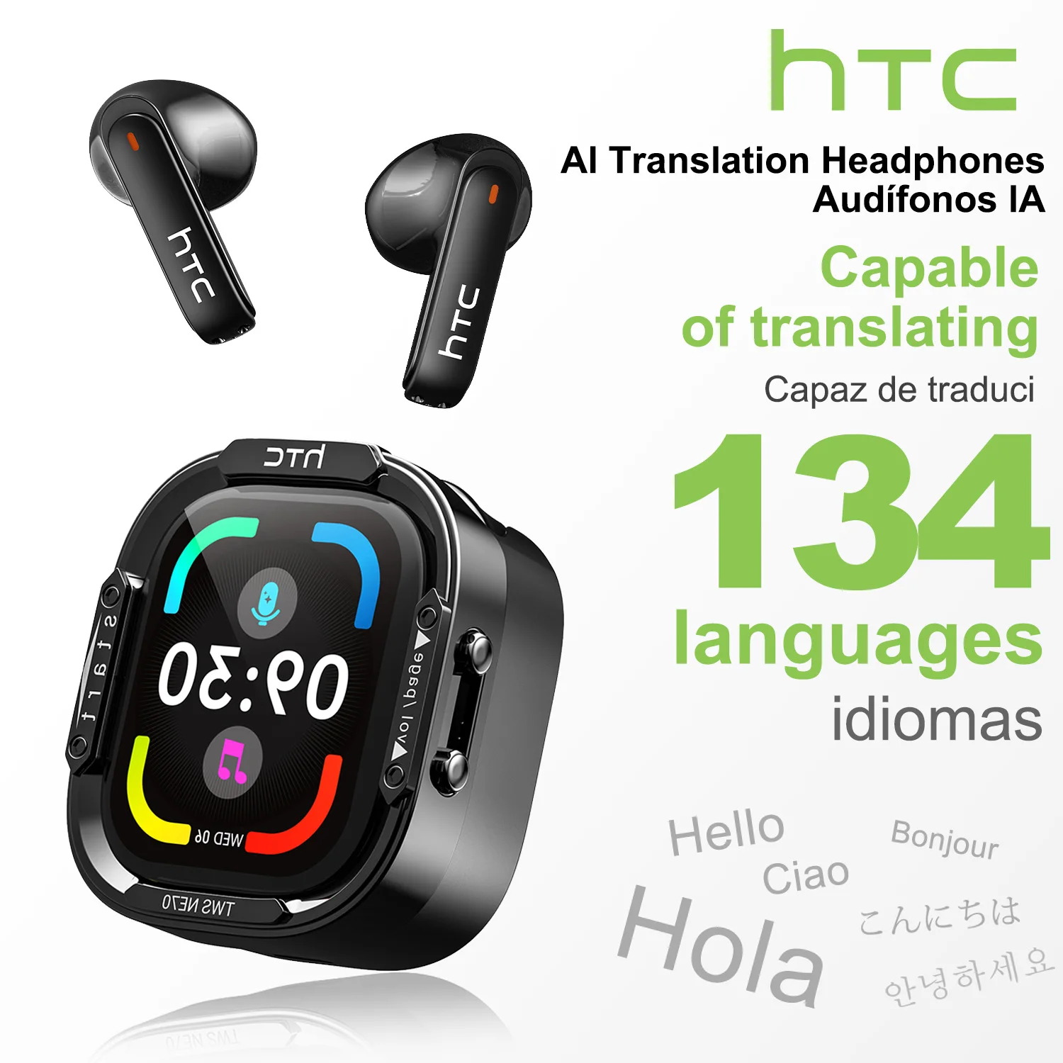 HTC NE70 Headphone Bluetooth V - Gaming Accessories For Your Phone ulasan dan harga