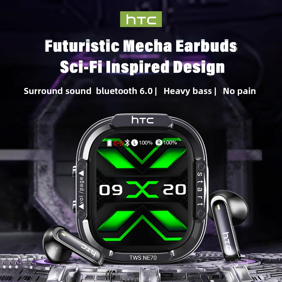 HTC NE70 Headphone Bluetooth V - Gaming Accessories For Your Phone ulasan dan harga