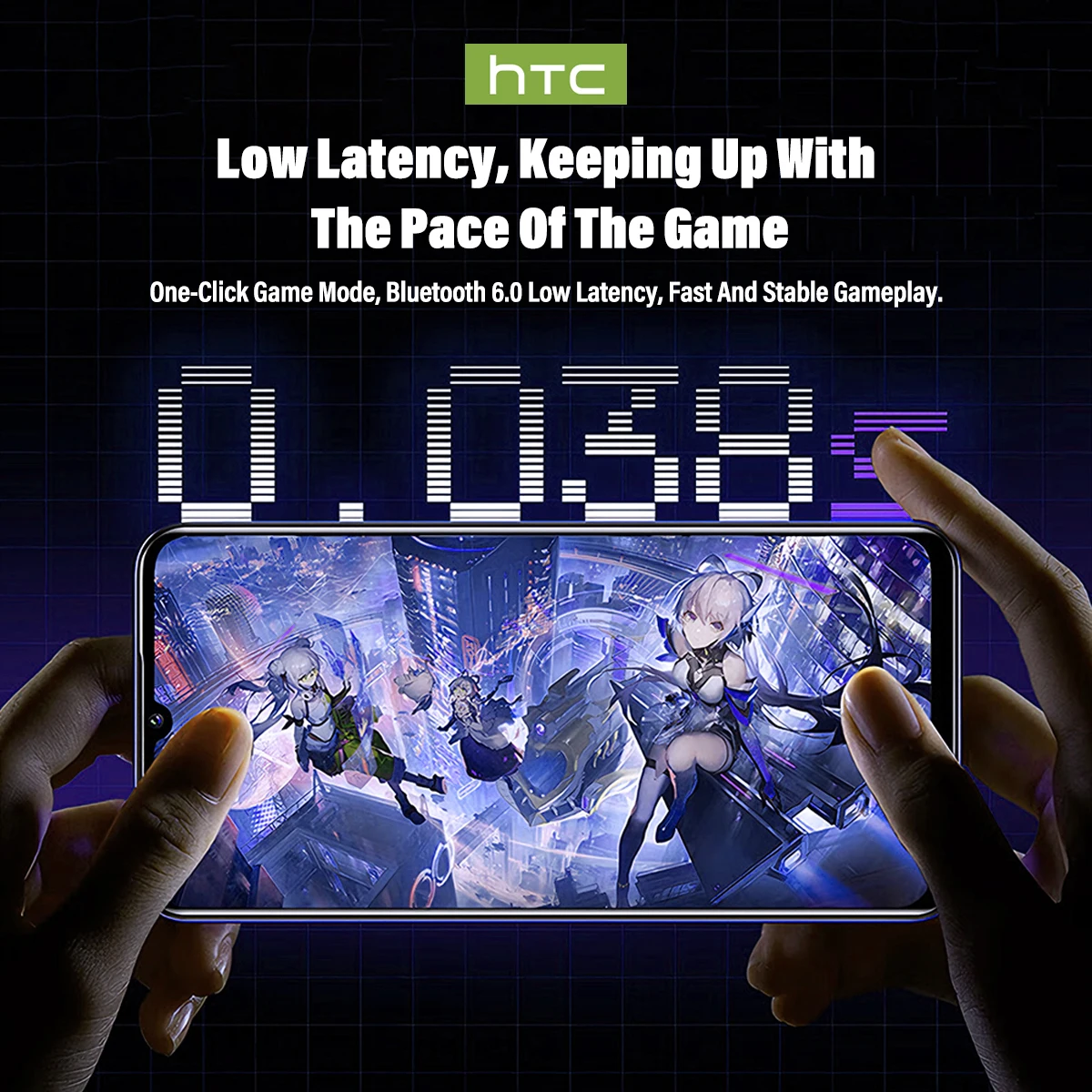HTC NE70 Headphone Bluetooth V - Gaming Accessories For Your Phone ulasan dan harga