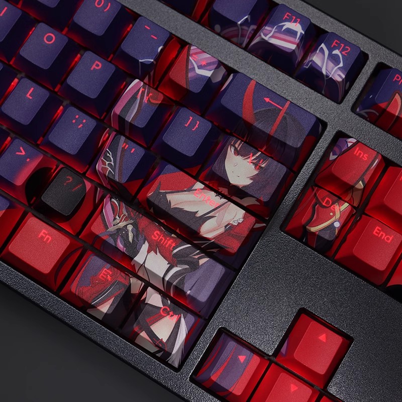 108 kunci/set Honkai Impact 3  - Gaming Set Accessories ulasan dan harga