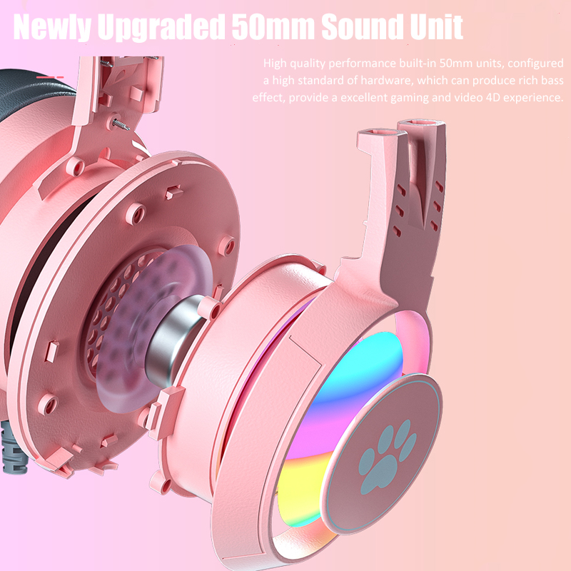 Headphone game telinga kucing  - Gaming Accessories For Your Phone ulasan dan harga