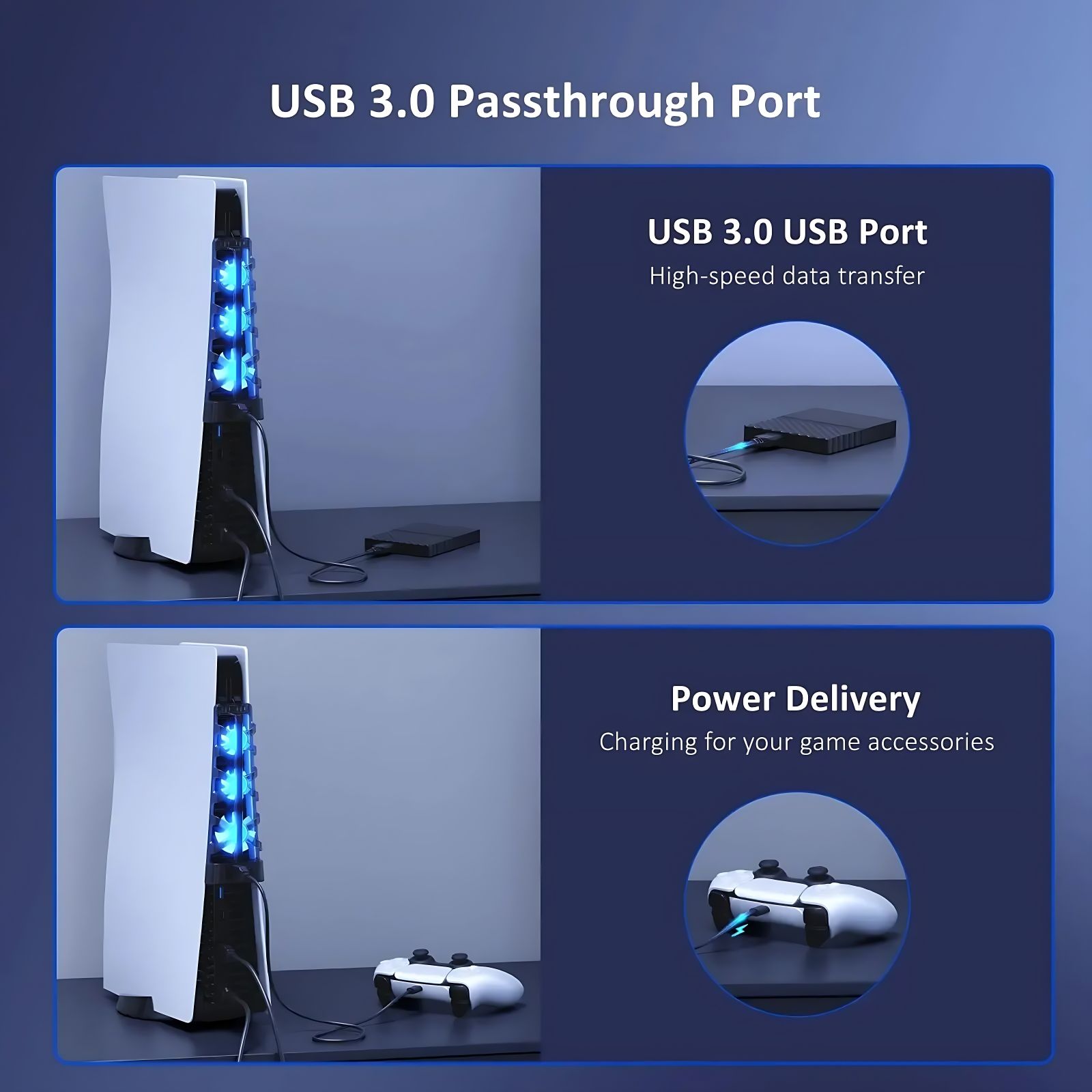 Untuk PS5, Kipas Pendingin unt - Gaming Zone Accessories ulasan dan harga