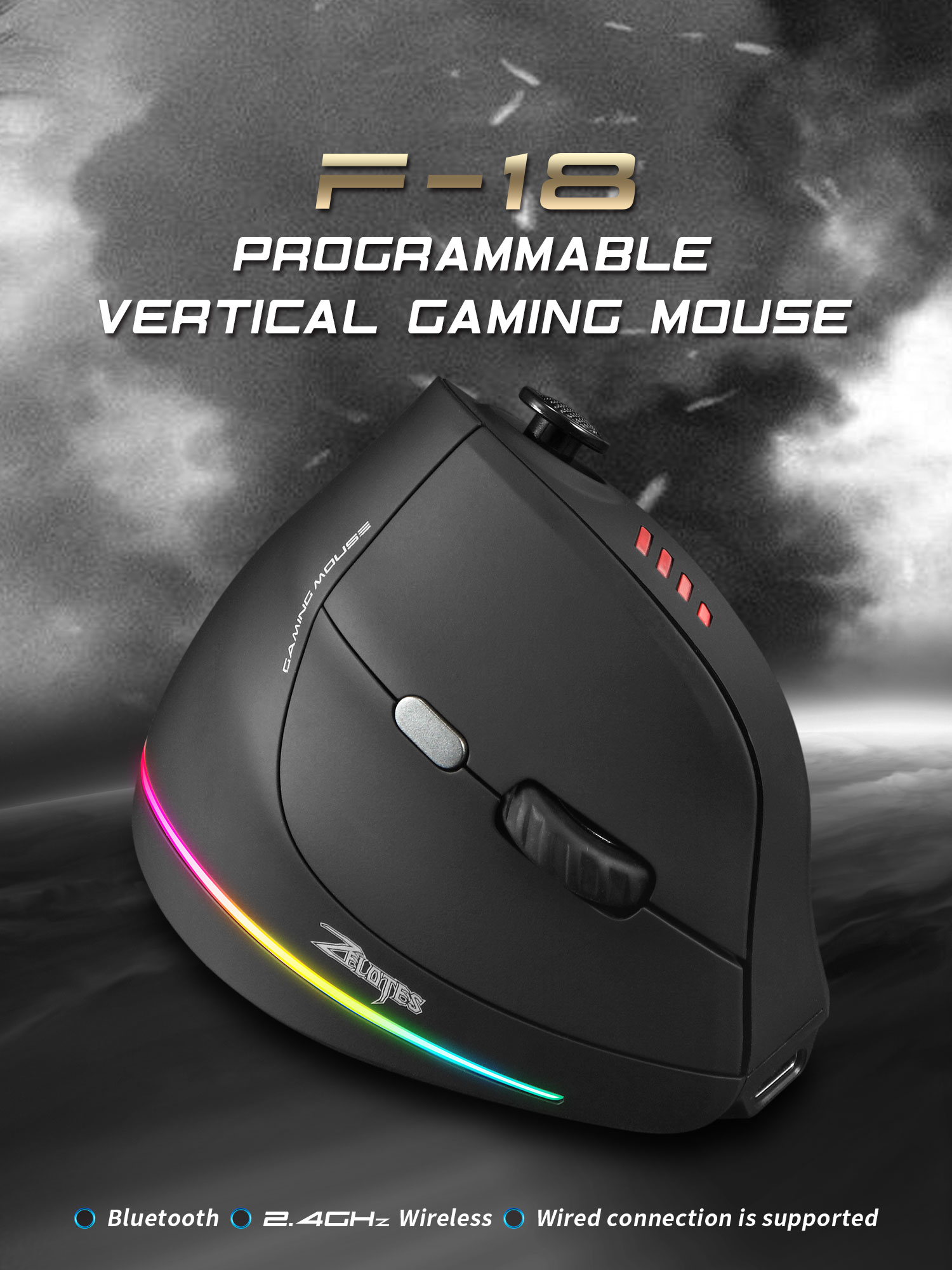 Jomaa RGB Backlit Kontrol Mous - Gaming Accessories Tablet ulasan dan harga